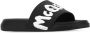 Alexander mcqueen Zwarte Graffiti-Logo Slip-On Slides voor Heren Black Heren - Thumbnail 13