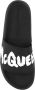 Alexander mcqueen Zwarte Graffiti-Logo Slip-On Slides voor Heren Black Heren - Thumbnail 14