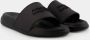 Alexander mcqueen Zwarte Leren Slides Streetwear Stijl Black Heren - Thumbnail 3