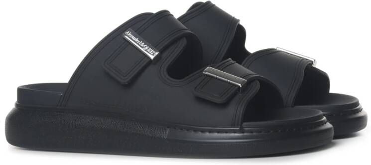 alexander mcqueen Sliders Zwart Heren