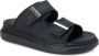 Alexander mcqueen Zwarte platte schoenen met slide sandalen Black Heren - Thumbnail 3