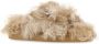 Alexander mcqueen Luxe Bont Sliders Beige Dames - Thumbnail 3