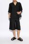 Alexander mcqueen Zwarte leren gesp-slides Black Heren - Thumbnail 5