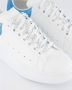 Alexander mcqueen Premium Leren Sneakers voor Mannen White Heren - Thumbnail 10