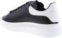 Alexander mcqueen Oversized Sneakers in Black Leather and white Heel Zwart - Thumbnail 6
