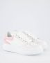 Alexander mcqueen Low-Top Sneakers Oversized Hybrid Sneakers Leather White Pink in wit - Thumbnail 17