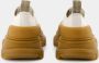 Alexander mcqueen Low-Top Sneakers 45Mm Tread Slick Lace-Up Sneakers in bruin - Thumbnail 4