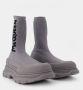 Alexander mcqueen Grijze Sock Boots Strak Design Echte Grijze Kleur Grijs Heren - Thumbnail 2
