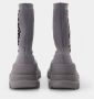 Alexander mcqueen Grijze Sock Boots Strak Design Echte Grijze Kleur Grijs Heren - Thumbnail 3