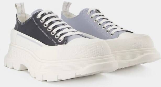 Alexander mcqueen Bicolor Tread Slick Sneakers Blauw Heren - Foto 5