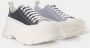 Alexander mcqueen Bicolor Tread Slick Sneakers Blauw Heren - Thumbnail 5