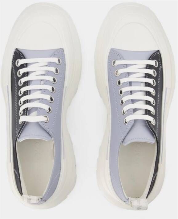 Alexander mcqueen Bicolor Tread Slick Sneakers Blauw Heren - Foto 7