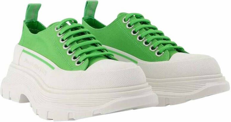 alexander mcqueen Tread Sneakers Groen Dames