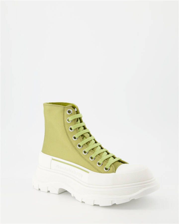 alexander mcqueen Bottines Trade Slick Groen Dames