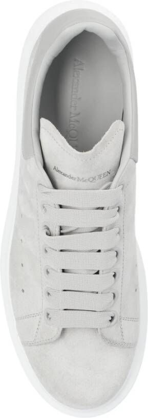 Alexander mcqueen Sneakers met logo Grijs Dames Schoenen