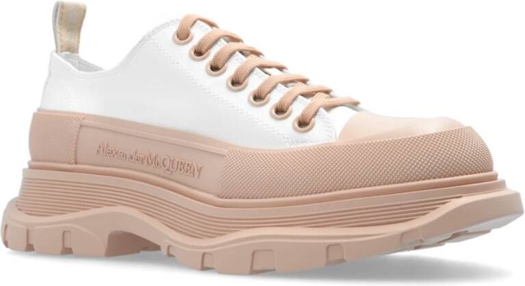 alexander mcqueen Sneakers met logo Pink Dames