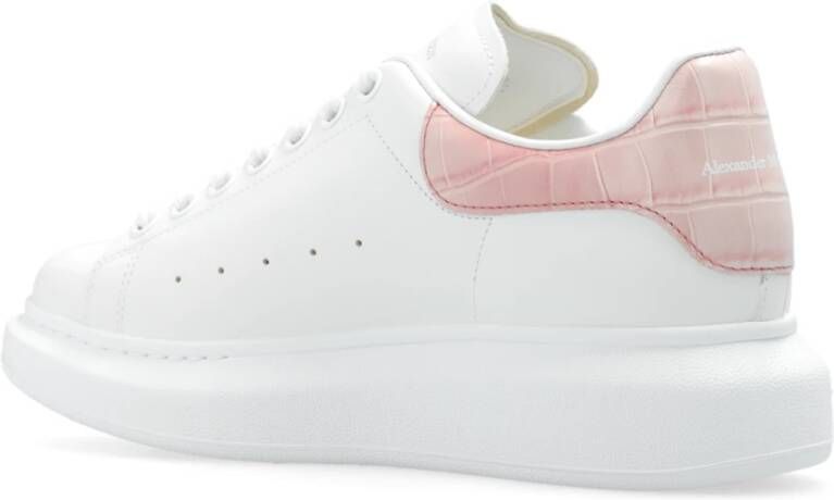 alexander mcqueen Sneakers met logo White Dames