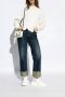 Alexander McQueen Leren sneakers met geperforeerd detail - Thumbnail 3
