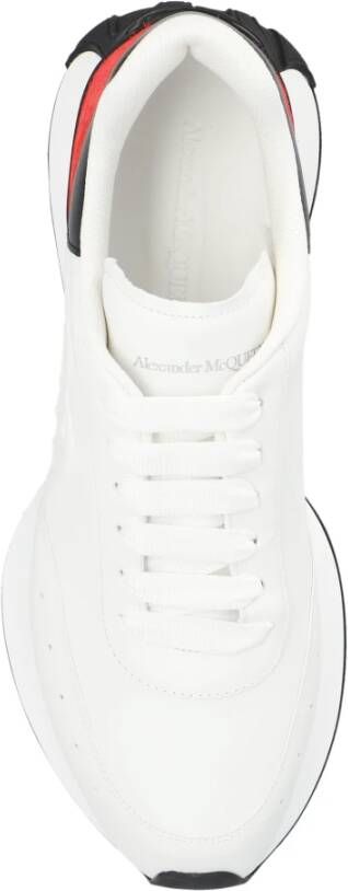 alexander mcqueen Sneakers met logo White Heren