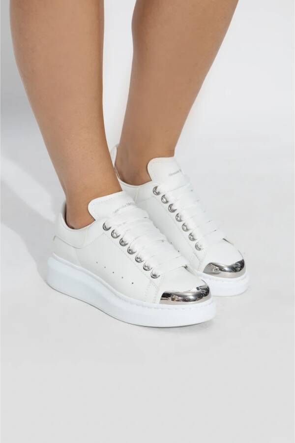 alexander mcqueen Sneakers met logo Wit Dames