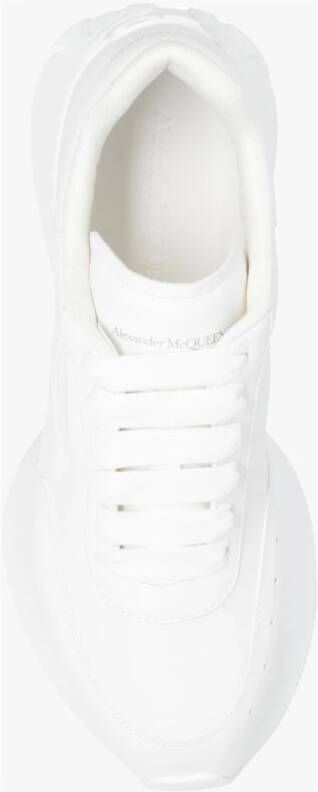 alexander mcqueen Sneakers met logo Wit Dames