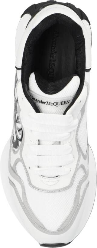 alexander mcqueen Sneakers met logo Wit Heren
