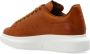 Alexander mcqueen Oversized Lace-Up Leren Sneakers Brown Dames - Thumbnail 9