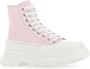 Alexander mcqueen Stijlvolle vetersneakers Roze Dames - Thumbnail 2