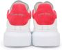 Alexander mcqueen Witte Leren Sneakers met Rode Suède Spoiler White Heren - Thumbnail 12
