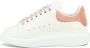 Alexander mcqueen Oversized Witte Sneakers met Roze Hak White Dames - Thumbnail 4