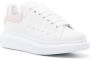 Alexander mcqueen Witte IJs Lizard-Effect Sneakers White Dames - Thumbnail 4