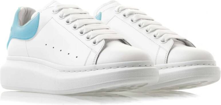 alexander mcqueen Premium Leren Sneakers voor Mannen White Heren