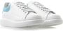 Alexander mcqueen Premium Leren Sneakers voor Mannen White Heren - Thumbnail 4