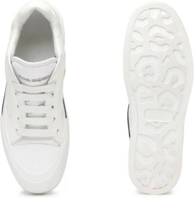 alexander mcqueen Stijlvolle Sneaker voor Mannen en Vrouwen White Heren