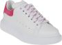Alexander mcqueen Oversized Leren Sneakers White Dames - Thumbnail 2