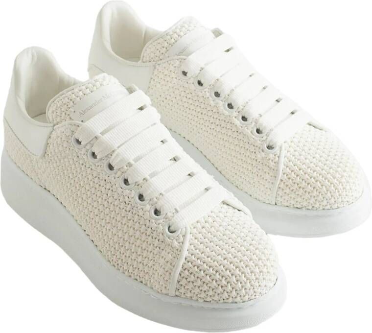 alexander mcqueen Witte Oversized Sneakers voor Dames Wit Dames