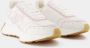 Alexander mcqueen Witte lage sneakers met rode geperforeerde details Wit Dames - Thumbnail 5