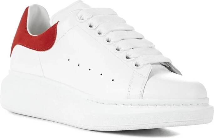 alexander mcqueen Witte Oversize Sneakers Wit Dames