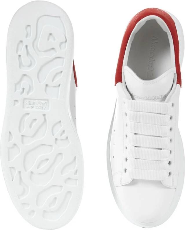 alexander mcqueen Witte Oversize Sneakers Wit Dames