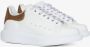Alexander mcqueen Witte Glitter Sneakers voor Dames Wit Dames - Thumbnail 2