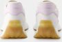 Alexander mcqueen Lamé Logo Leren Sneakers Roze Stiksels White Dames - Thumbnail 3