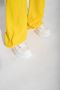Alexander mcqueen Raffia High-Top Sneakers met Lint White Dames - Thumbnail 6