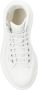 Alexander mcqueen Raffia High-Top Sneakers met Lint White Dames - Thumbnail 10