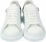 Alexander mcqueen Witte leren sneakers met zwarte leren hiel Moderne stijl Wit Heren - Thumbnail 15