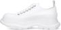 Alexander mcqueen Canvas Lage Sneakers met Vetersluiting White Dames - Thumbnail 5