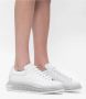 Alexander mcqueen Witte Larry Leren Sneakers White Dames - Thumbnail 2