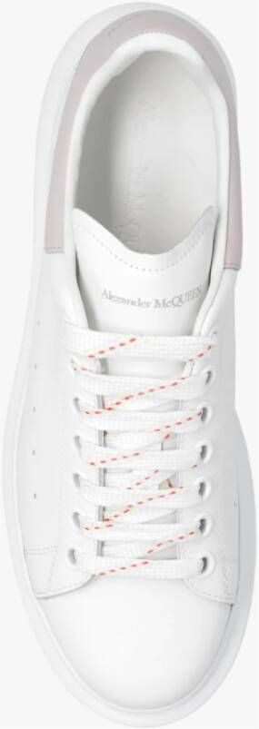 Alexander mcqueen Oversize Leren Sneakers voor Sport Zwart Dames - Foto 14