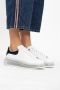 Alexander McQueen Transparante zool sneakers wit zwart logo - Thumbnail 2
