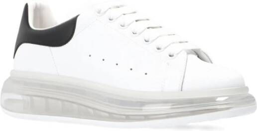 alexander mcqueen Witte Larry Leren Sneakers Wit Dames