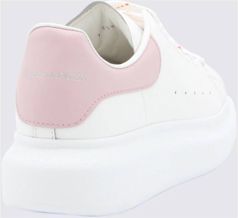 Alexander mcqueen Oversize Leren Sneakers voor Sport Zwart Dames - Foto 11